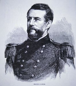General Erasmus Keyes (1810-95) (gravyr) av American School