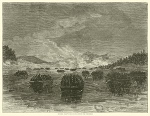 General Hazens brigad på väg ned från Tennessee, oktober 1863 av American School