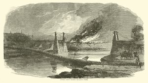 General Logan korsar Bayou Pierre, maj 1863 av American School