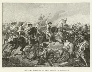 General Seydlitz i slaget vid Rossbach