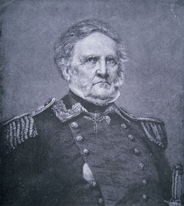 General Winfield Scott (1786-1866) (gravyr) av American School