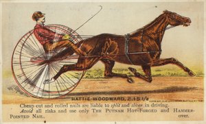 Gentleman Horse-Driving mycket snabbt. av American School