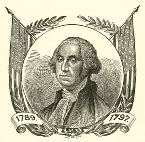 George Washington (gravyr) av American School