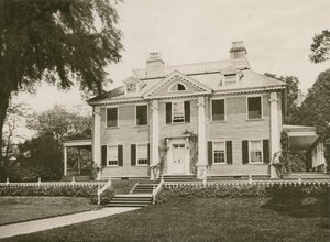 George Washingtons högkvarter, Cambridge (fotogravyr) av American School