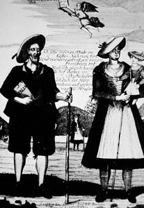 Tyska Moravians (gravyr) av American School
