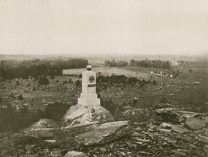 Gettysburg Battle Field (fotogravyr) av American School
