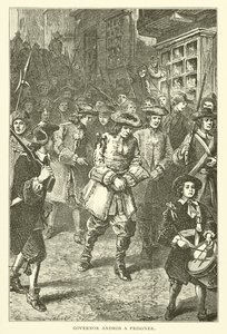 Guvernör Andros en fånge, 1689 av American School