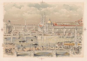 Grand Basin vid världsutställningen Columbian av American School
