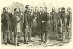 Grant fick sitt uppdrag som generallöjtnant, maj 1864 av American School