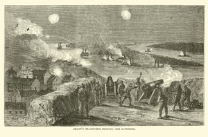 Grants transporterar batterierna, april 1863 av American School