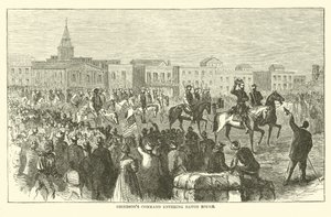 Griersons kommando att gå in i Baton Rouge, april 1863 av American School