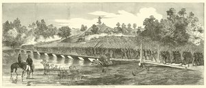 Hannover färja, korsar Pamunkey, juni 1864 av American School