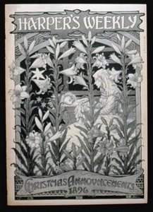 Harpers Weekly, julmeddelanden 1896 av American School