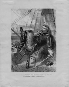 Headquarters at Harrisons Landing: Se bevis inför kommittén för uppförande av kriget, undertecknat av Potomac, ca 1862 av American School