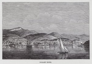 Hobart Town (gravyr) av American School