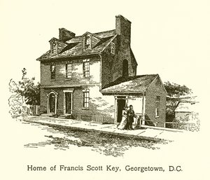Hem för Francis Scott Key, Georgetown, D.C av American School