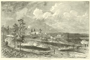 Hoods attackerade Allatoona, oktober 1864 av American School