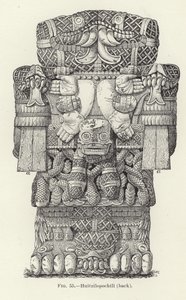 Huitzilopochtli (baksida) av American School