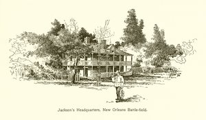 Jacksons högkvarter, New Orleans slagfält