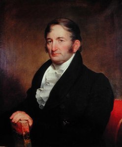 John Nice (1739-1806) (olja på duk) av American School