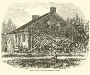 Lees högkvarter, Seminary Ridge, juli 1863 av American School