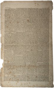Yttrandefrihet och pressfrihet, januari 1799 av American School