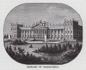 Library of Melbourne (gravyr) av American School