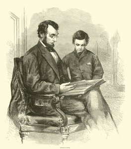 Lincoln hemma, april 1865 av American School