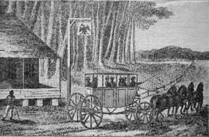 Mail Coach, illustration från 