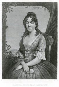 Martha Jefferson Randolph (gravyr) av American School
