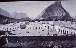 Mexikansk-amerikanska kriget (1846-48), Monterrey, tillfångataget av Gen Zachary Taylor av American School