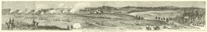 Mine Run, mitt i konfederationens position, november 1863 av American School