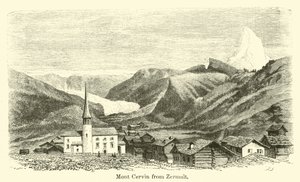 Mont Cervin från Zermalt av American School