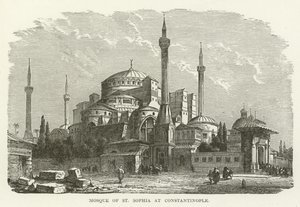 St Sophia moskén i Konstantinopel av American School