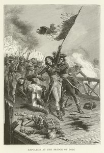 Napoleon vid bron av Lodi av American School