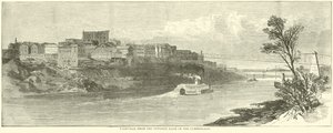 Nashville från den motsatta stranden av Cumberland, december 1864