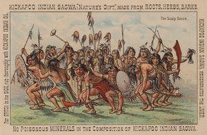 Native American skalpdans av American School
