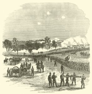 Nära Chancellorsville, 1 maj, maj 1863 av American School