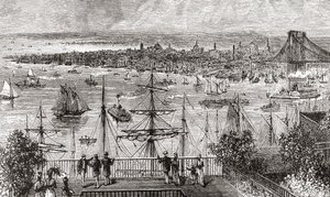New York på 1800-talet av American School