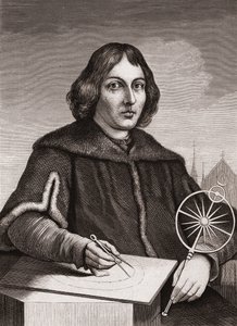 Nicolaus Copernicus, ca 1850 (gravyr) av American School