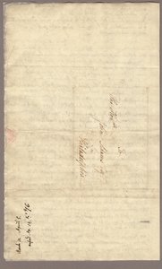 Sida 4, Brev från Abigail Adams till John Adams, 31 mars - 5 april 1776 (bläck på papper) av American School