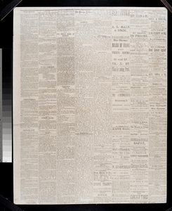 Sida från Chicago Tribune, 11 oktober 1871 (tidningspapper) av American School