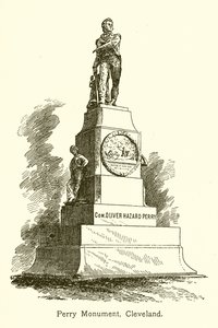 Perry Monument, Cleveland, Lake Erie av American School