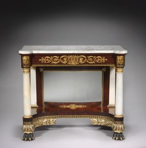 Pier Table, Joseph Meeks and Sons, ca 1829-1835 av American School
