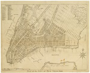 Plan för staden New York av American School