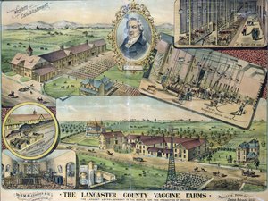 Plan för Lancaster County Vaccine Farms, Nebraska av American School