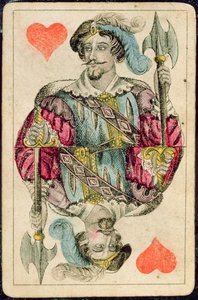Spelkort: Jack of Hearts av American School