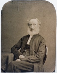 Porträtt av Benjamin Abbott (1793-1870) (foto) av American School