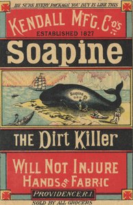 Affischreklam Kendall Mfg. Cos Soapine, c.1890