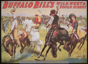 Affisch för Buffalo Bills (1846-1917) Wild West Show av American School